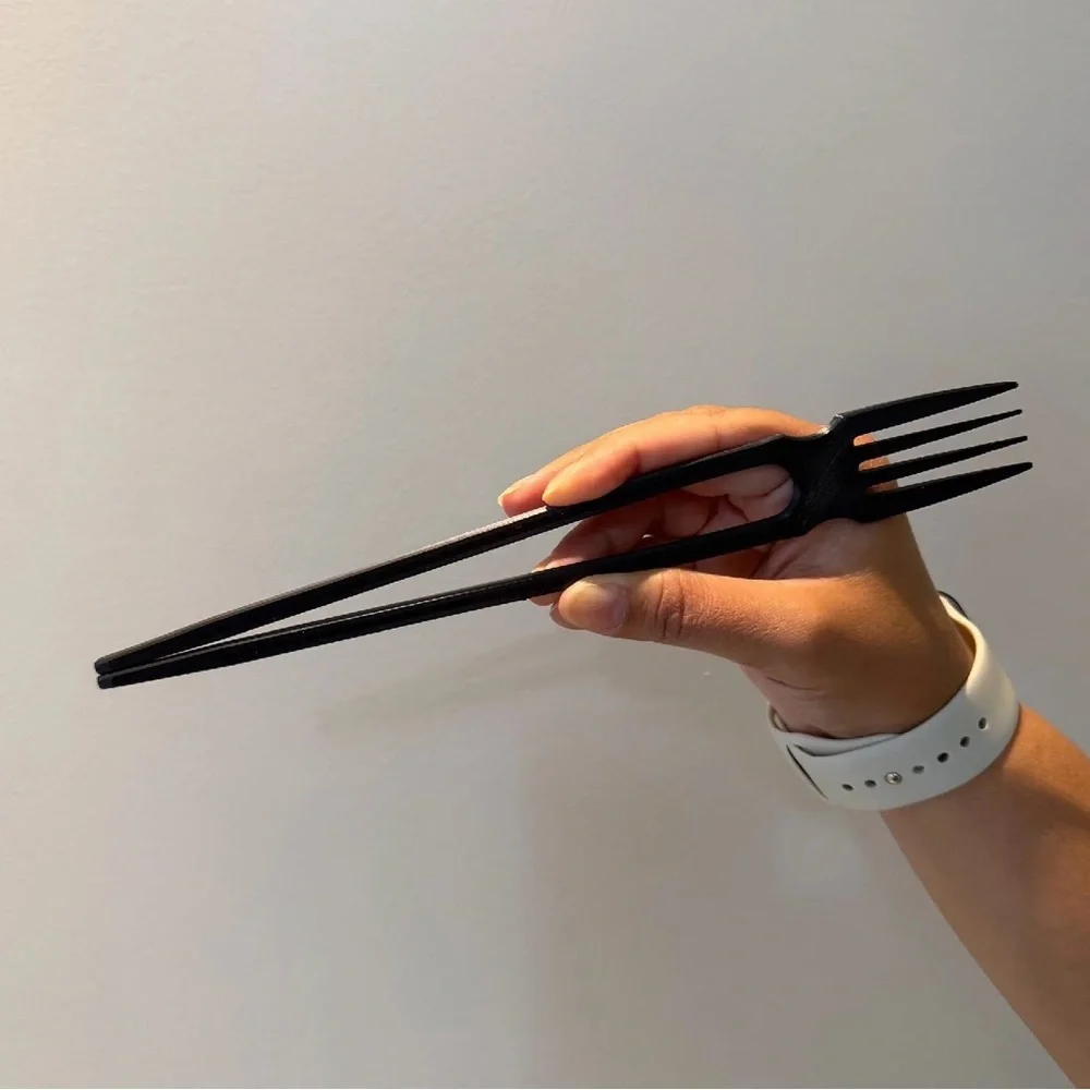 Black Forkstick Utensil